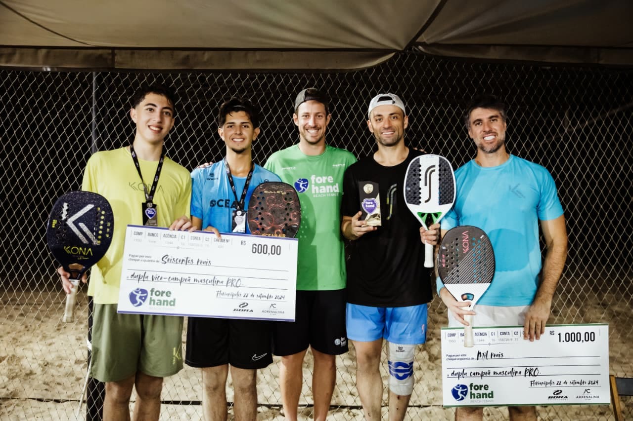 Aniversário de 1 ano da Forehand Beach Tennis